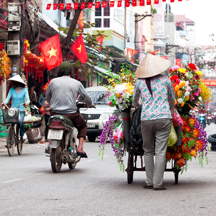 Vietnam, Hanoi, Streets