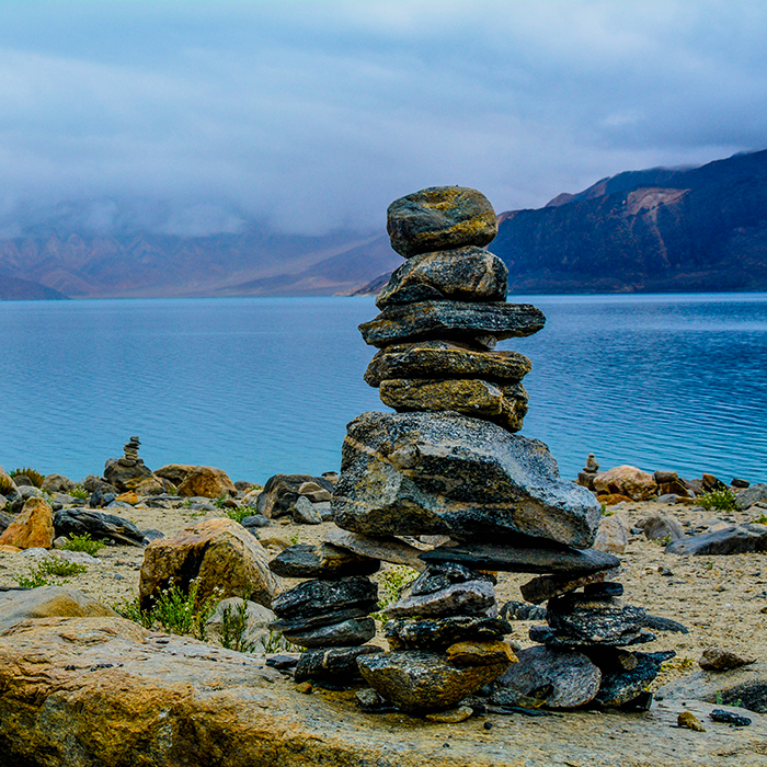 Aaron Thomas, Lake, Ladakh, India