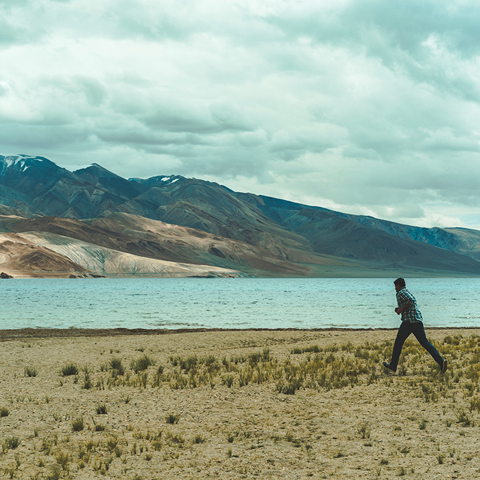 Lake Tso Moriri, Ashwini Chaudhary, India