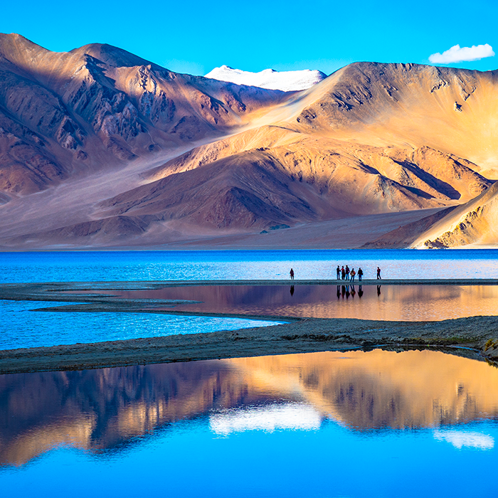 Inde, Ladakh, Leh, Montagne, Lake