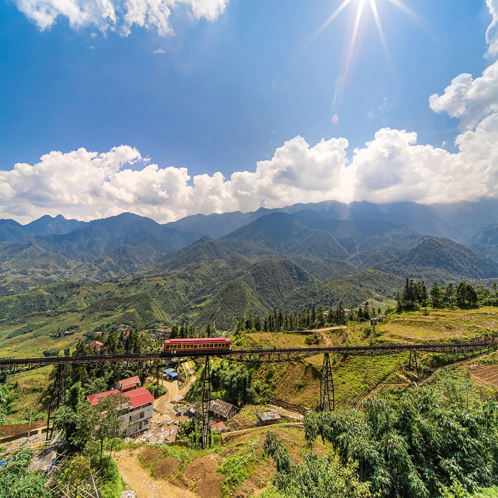 Travel Vietnam by train