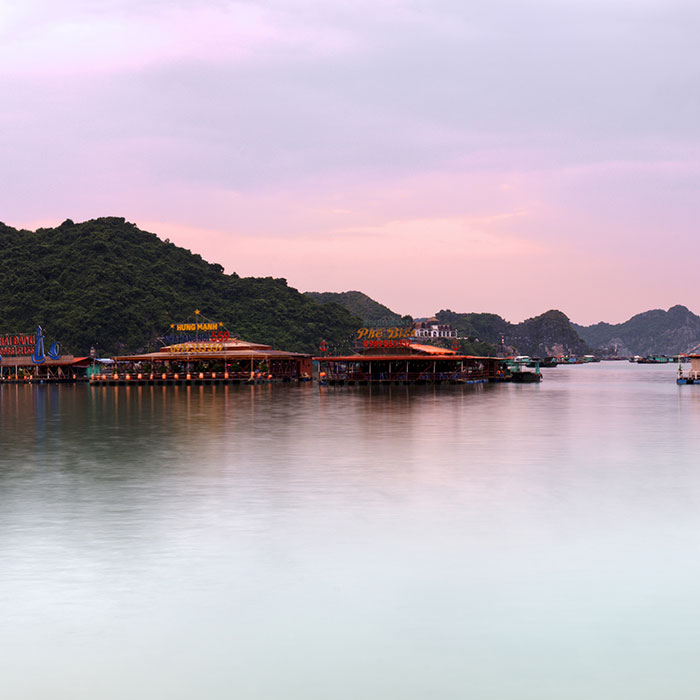 Sunset at Cat Ba island Vietnam, Cat Ba island, Sunset