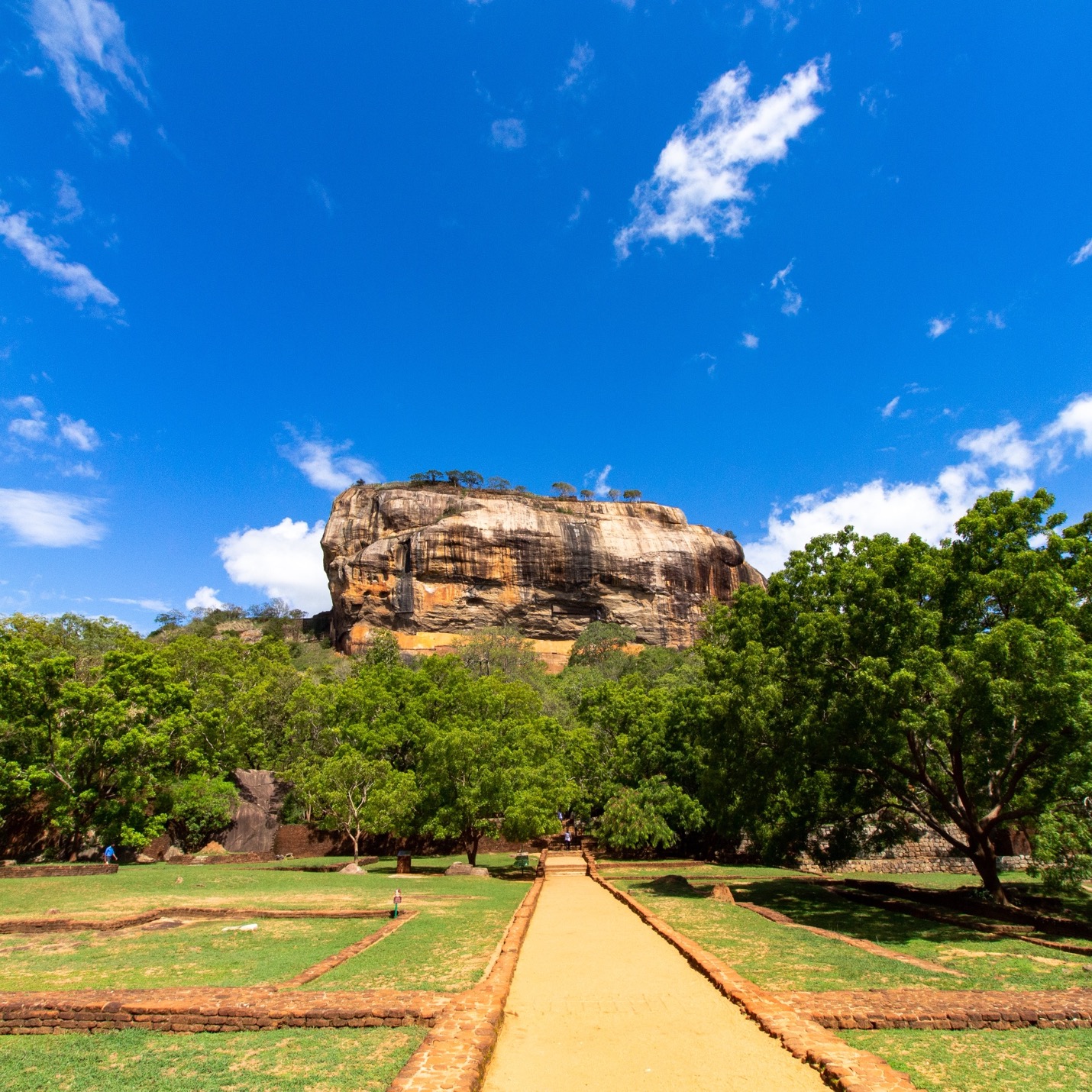 Sri Lanka Sigiriya Sigirya Lion Rock