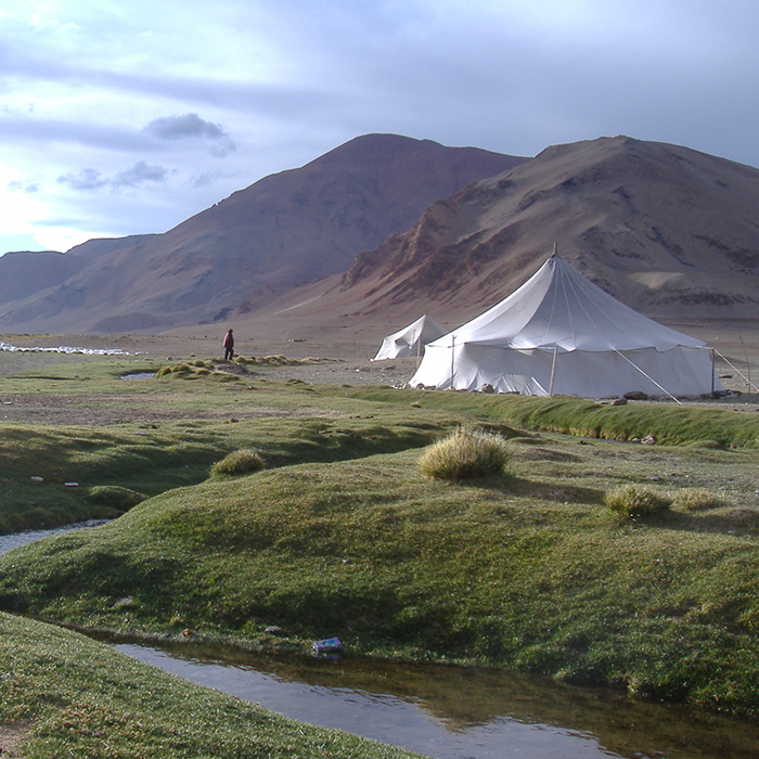 India, Ladakh, Excursion, tent