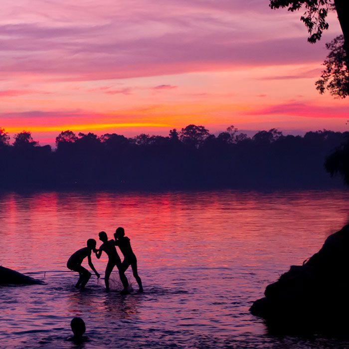 Stung Sen River, Kampong Thom province, Cambodia