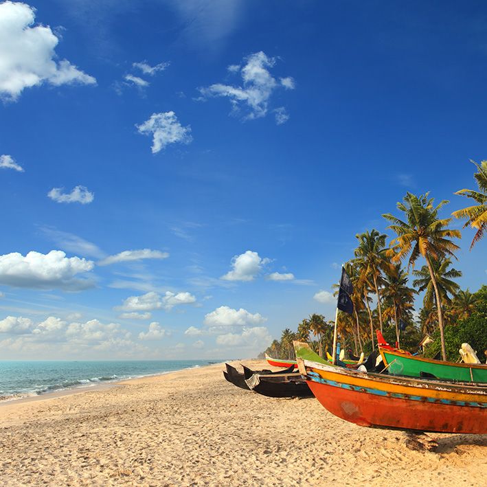 Mararikulam beach in Kerala Mararikulam beach, Kerala, India
