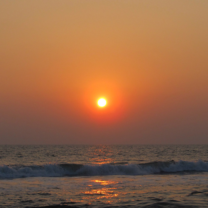 Sunset, Cochin, India