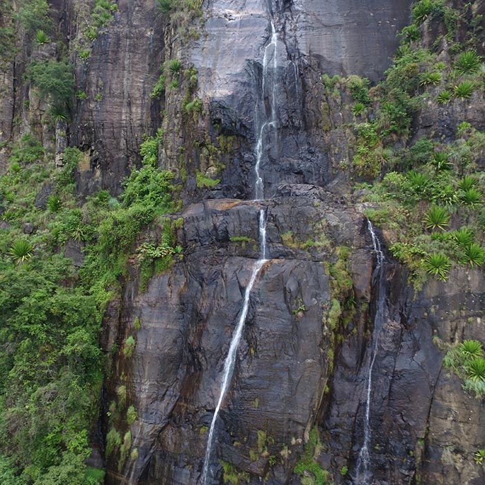 Bambarakanda waterfalls, Sri Lanka