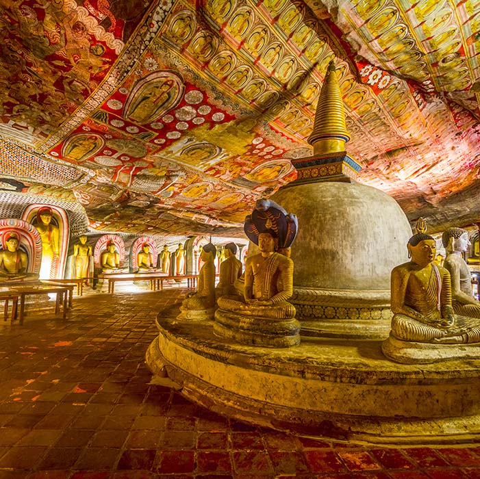 Golden Temple, Dambulla, Sri Lanka