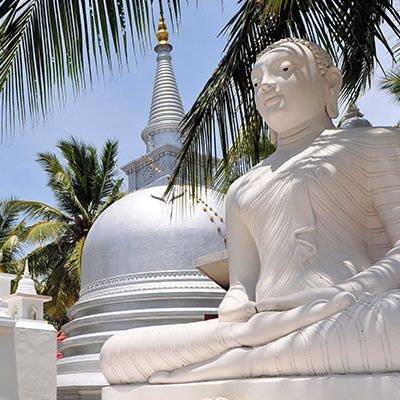Buddhist Temple, Nainativu Island, Jaffna, Sri Lanka