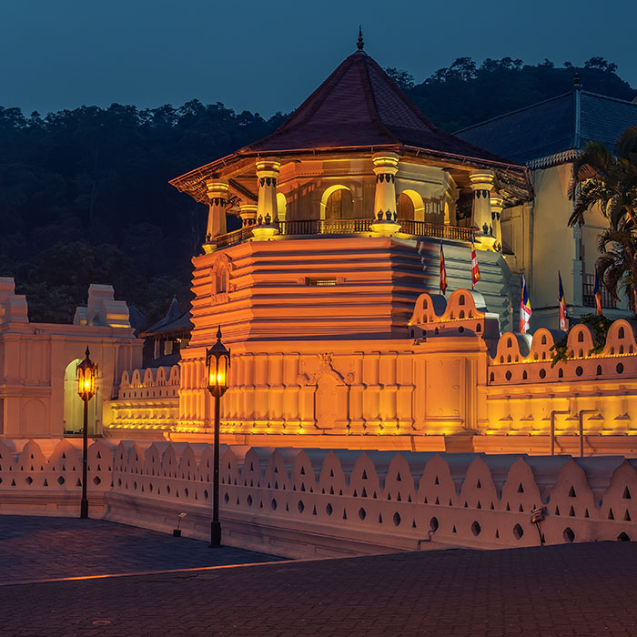 Temple of the tooth, Kandy, Sri Lanka