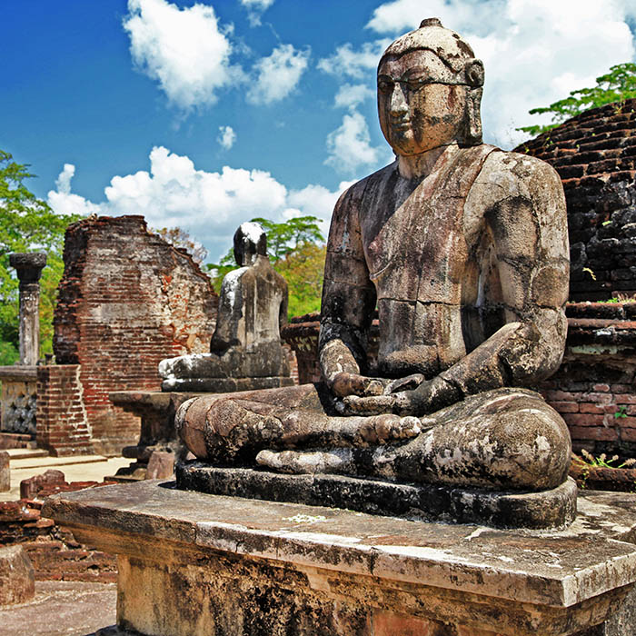 Buddha statue, Polonnaruwa, Sri Lanka