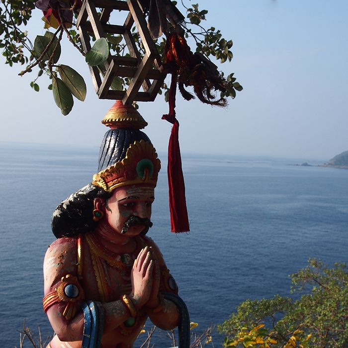 Hindu temple, Trincomalee, Sri Lanka