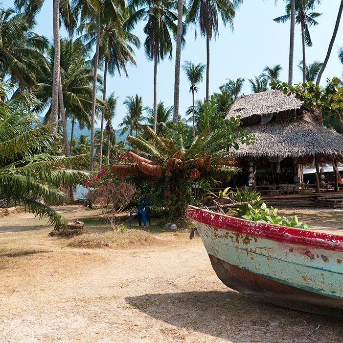 Boat, Koh Chang, Thailande