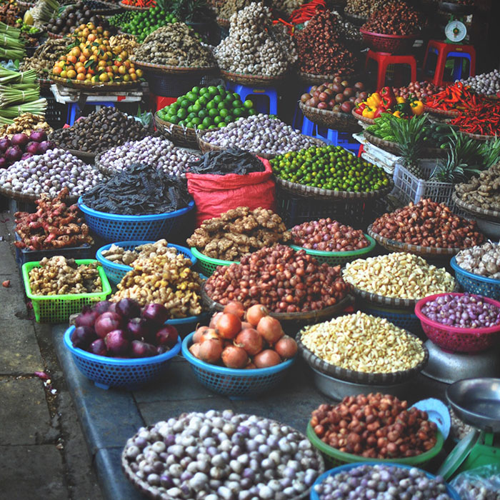 Market, Hanoi, Vietnam, Stéphan Valentin