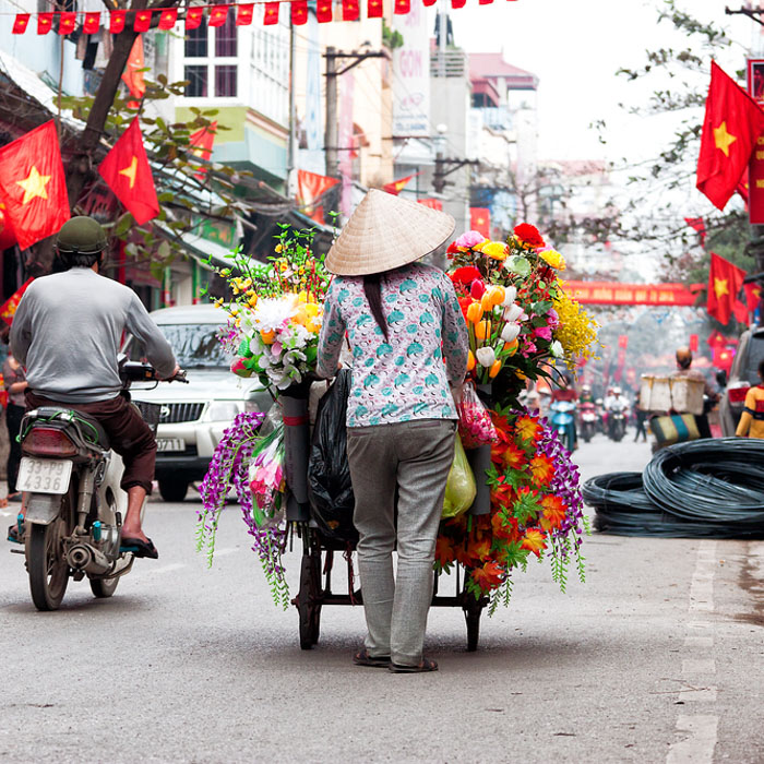 Vietnam, street, Hanoi