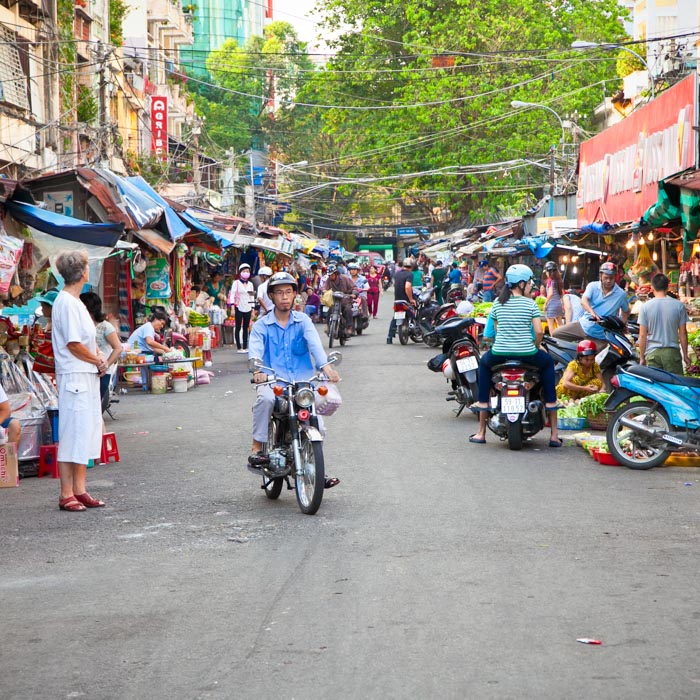 Vietnam, Ho Chi Minh, Local market