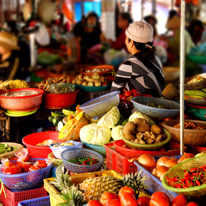 Hoi An, Local market, Vietnam