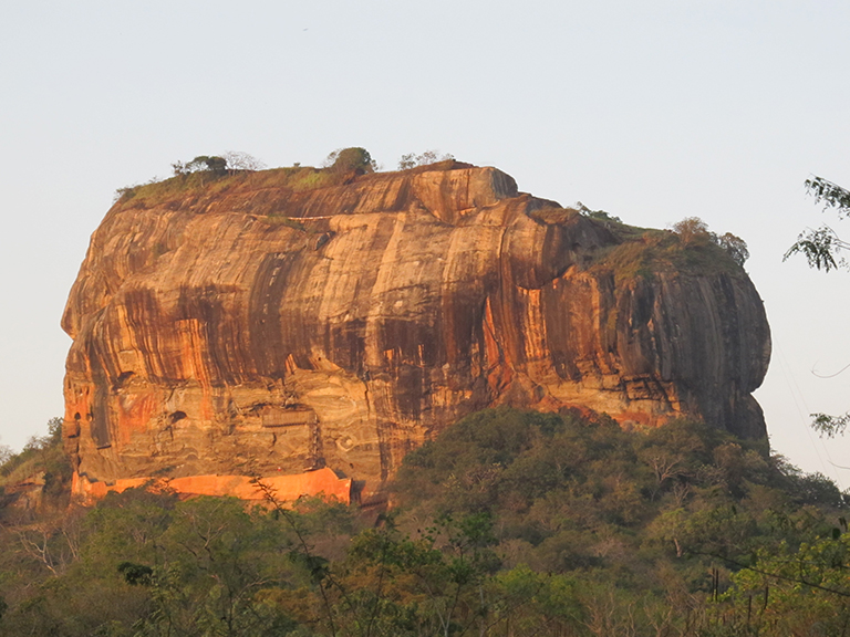 Gina in Sigiriya