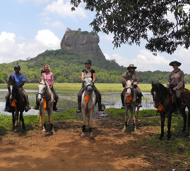 Horse riding tour in Sri Lanka